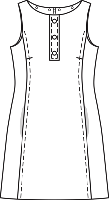 Vestido #108 | Burda Style 09/2015 | Patrón de costura PDF