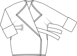 Chaqueta #117 | Burda Style 09/2015 | Patrón de costura PDF