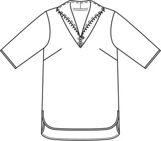 Camisa #122 | Burda Style 09/2015 | Patrón de costura PDF