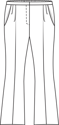 Pantalón Plus #130 | Burda Style 09/2015 | Patrón de costura PDF