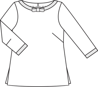 Jersey Plus #132 | Burda Style 09/2015 | Patrón de costura PDF