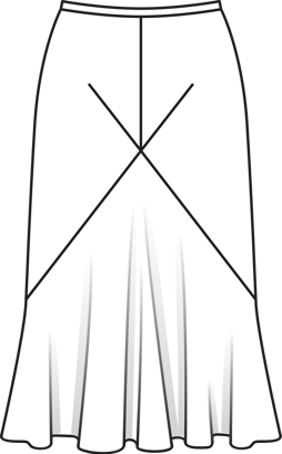Godet Skirt 11/2015 | PDF Sewing Pattern