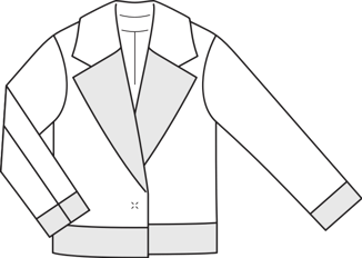 Wide Lapel Jacket 11/2015 | PDF Sewing Pattern