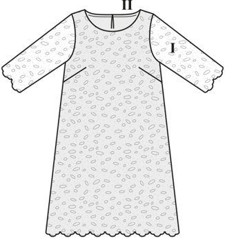 Lace Overlay Dress 03/2016 | PDF Sewing Pattern