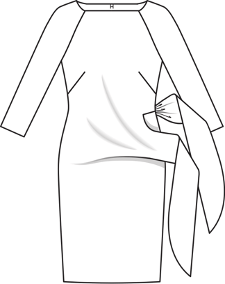 Short Sleeve Sheath Dress 03/2016 | PDF Sewing Pattern