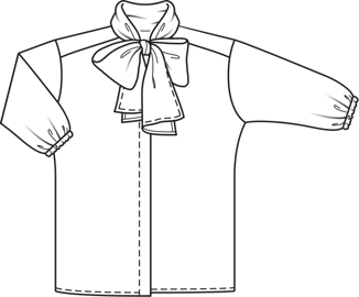 Bow Front Blouse 03/2016 | PDF Sewing Pattern