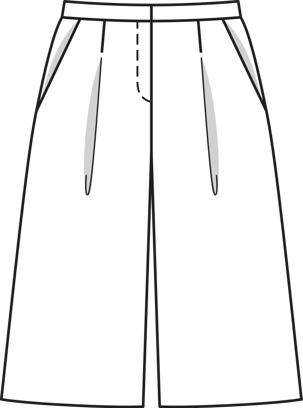 Knee-Length Culottes 03/2016 | PDF Sewing Pattern