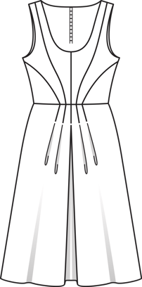 A-Line Cocktail Dress 03/2016 | PDF Sewing Pattern