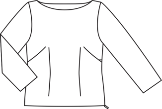 Boatneck Blouse (Plus Size) 03/2016 | PDF Sewing Pattern