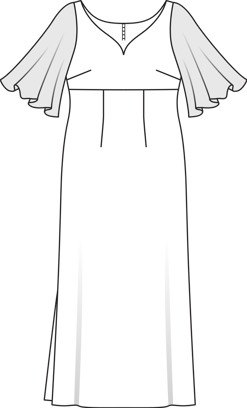 Empire Waist Dress - Dresses - Women - Sewing patterns | BurdaStyle.com
