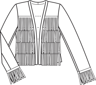 Chaqueta #122 | Burda Style 05/2016 | Patrón de costura PDF
