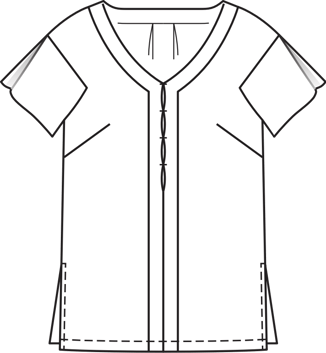Túnica Plus #129 | Burda Style 06/2016 | Patrón de costura PDF