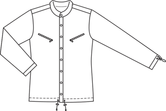 Cazadora de caballero #146 | Burda Style 06/2016 | Patrón de costura PDF