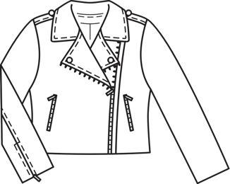 Chaqueta para niños #143 | Burda Style 08/2016 | Patrón de costura PDF