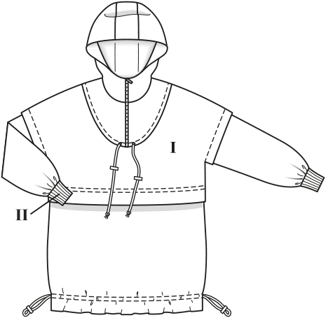 blouson #101 | Burda Style 01/2017 | PDF naaipatronen