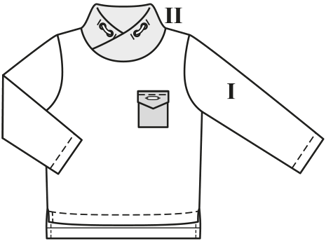 shirt #132 | Burda Style 04/2017 | PDF naaipatronen