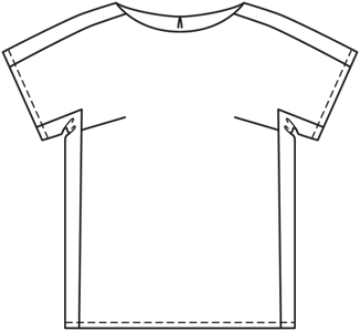 shirt #123 | Burda Style 06/2017 | PDF naaipatronen