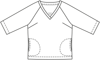 shirt #126 | Burda Style 06/2017 | PDF naaipatronen
