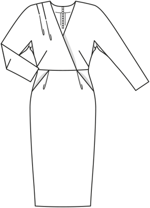 Vestido #122 | Burda Style 01/2018 | Patrón de costura PDF