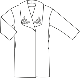 Knit Fabric Coat 107 | 01/19 | PDF Sewing Pattern