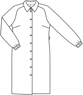 Viscose Shirt Dress 108 | 01/19 | PDF Sewing Pattern