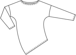 Jersey Shirt A, B 113 | 01/19 | PDF Sewing Pattern