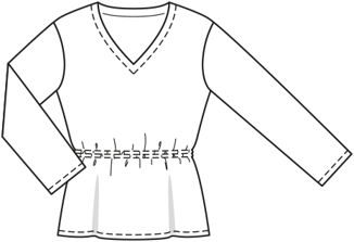 Jersey Pyjama Top 118 | 01/19 | PDF Sewing Pattern