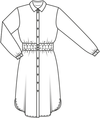 Vestido #101 | Burda Style 02/2019 | Patrón de costura PDF