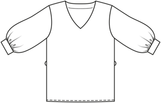 Cotton/Viscose Blouse A, B 103 | 03/19 | PDF Sewing Pattern
