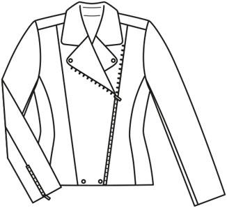Chaqueta #107 | Burda Style 03/2019 | Patrón de costura PDF