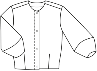 Chaqueta #103 | Burda Style 04/2019 | Patrón de costura PDF