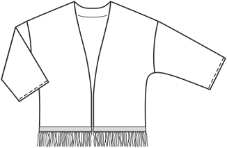 Chaqueta #107 | Burda Style 04/2019 | Patrón de costura PDF