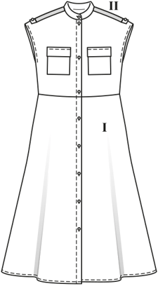 Vestido #119 | Burda Style 04/2019 | Patrón de costura PDF