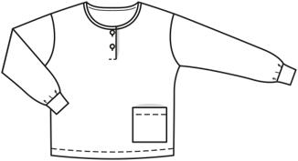 tricotstof kindershirt 131 | Burda Style 06/19 | PDF naaipatronen