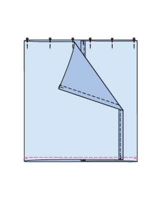 Metallic Pillow Case with Lapped Zipper 07/2019 | PDF Sewing Pattern
