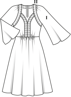 viscose jurk 119 | Burda Style 08/19 | PDF naaipatronen