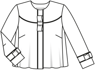 wol jasje 101 | Burda Style 09/19 | PDF naaipatronen