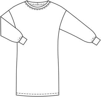 viscose jurk 105 | Burda Style 09/19 | PDF naaipatronen