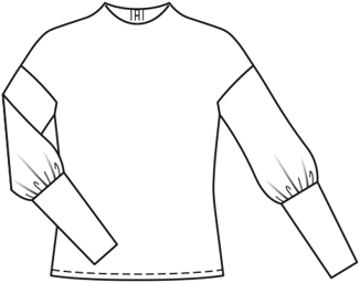 Chalice Collar Top #108 09/2019 | PDF Sewing Pattern