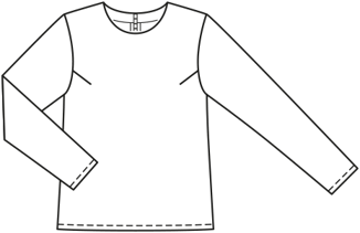 Tie Back Blouse #116 09/2019 | PDF Sewing Pattern