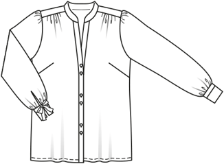 Blouse (Plus Size) #124 09/2019 | PDF Sewing Pattern