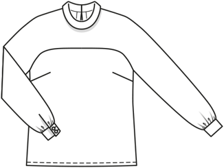 Viscose  Blouse 106  A| 10/19 | PDF Sewing Pattern