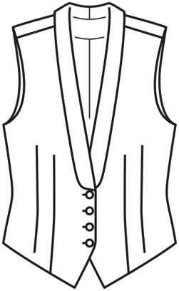 Jacquard Waistcoat 112  B| 10/19 | PDF Sewing Pattern