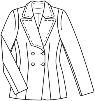 Blazer #113 | Burda Style 10/2019 | Patrón de costura PDF