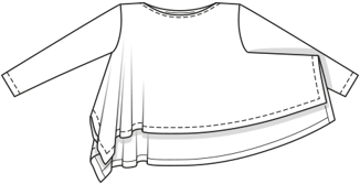 Jersey Top 115 | 10/19 | PDF Sewing Pattern
