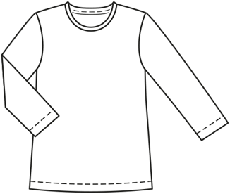 Jersey Top 116  A| 10/19 | PDF Sewing Pattern