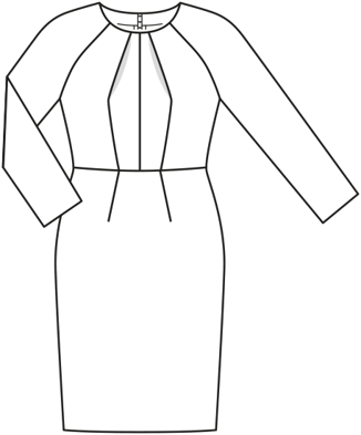 Robe en Coton 106  B | Burda Style 01/20 | Patron de couture PDF