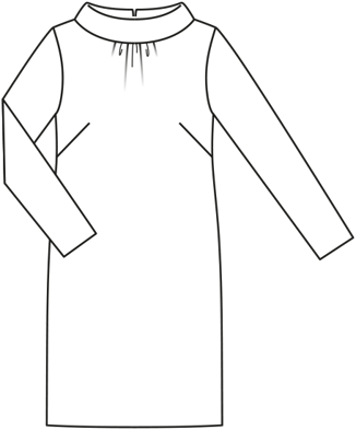 Robe en Soie 108 | Burda Style 01/20 | Patron de couture PDF