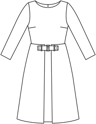Robe en Coton 112  A | Burda Style 02/20 | Patron de couture PDF