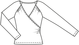 Jersey Top 116|Burda Style 02/20 | PDF Sewing Pattern
